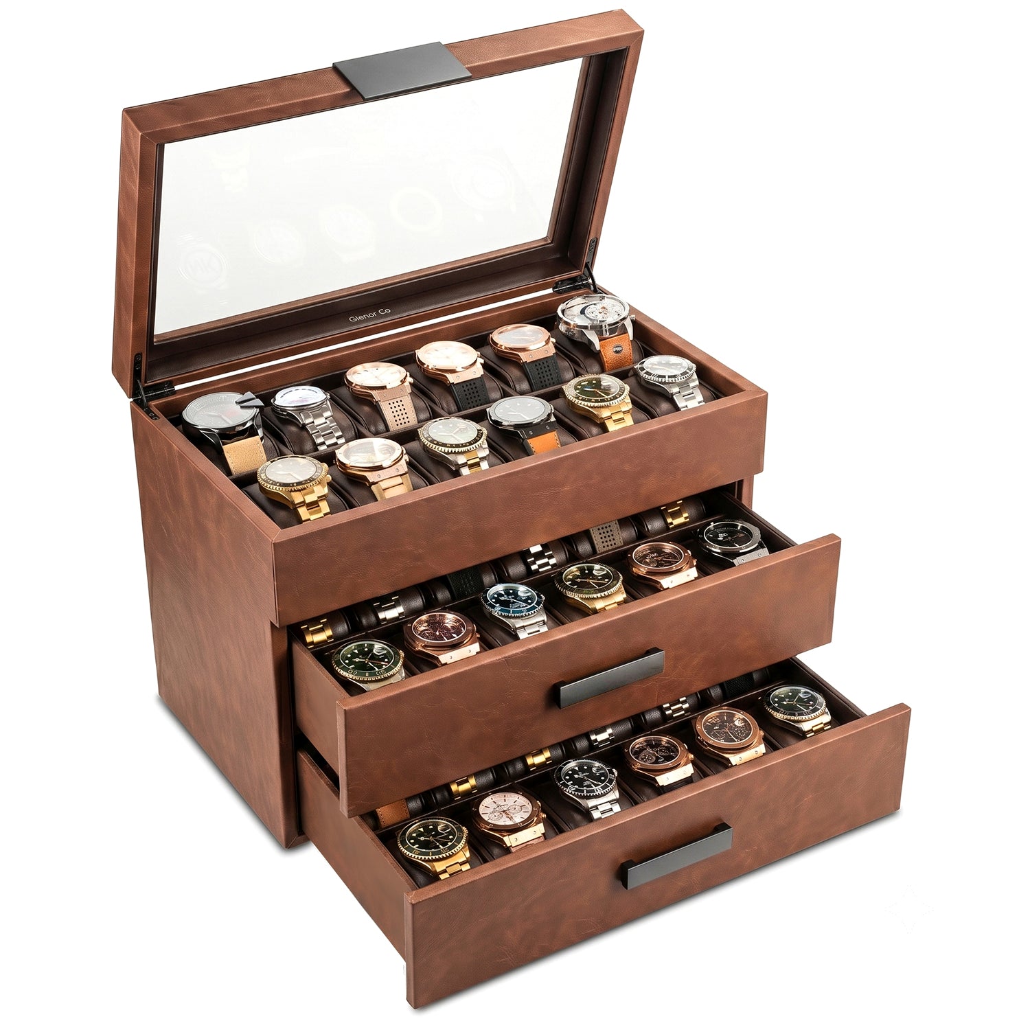 Men's Watch Organizer Box