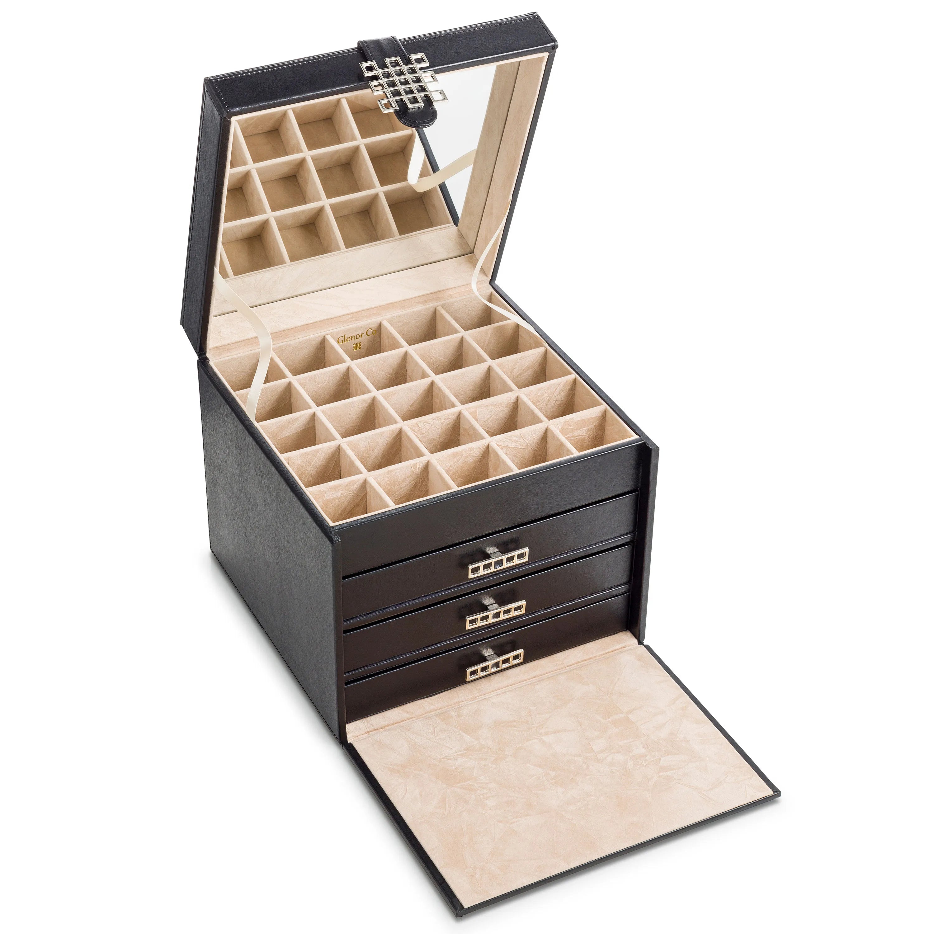 Earring Organizer Box 75 Small Large Slots – Glenor
