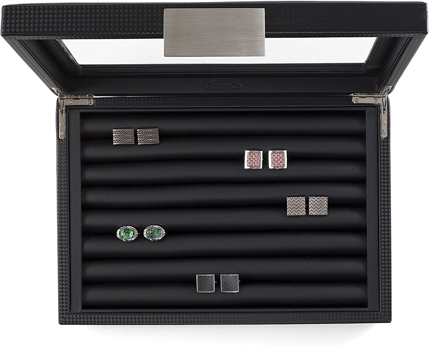 Men's Pro Organizer Bundle - Watch Organizer Box + Cufflink Box