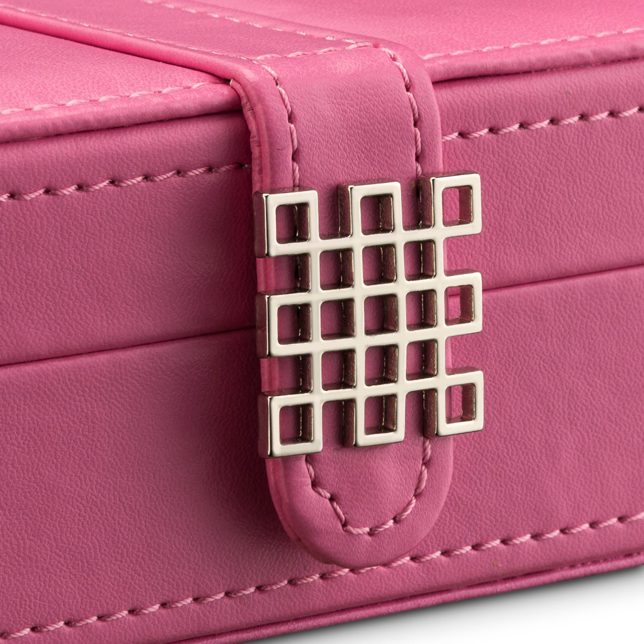 Earring Organizer Box - 25 Slots / Pink