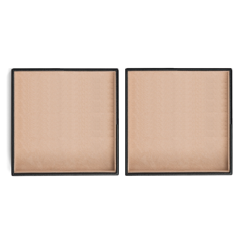 Stackable Jewelry Tray Organizer - Empty 2 Inch Deep (set of 2)