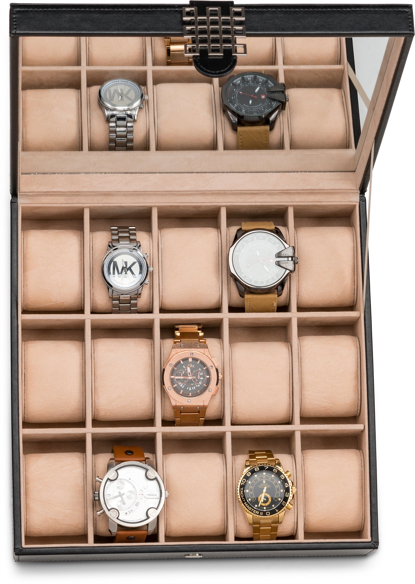 Women's Watch Organizer Box - 15 Slots