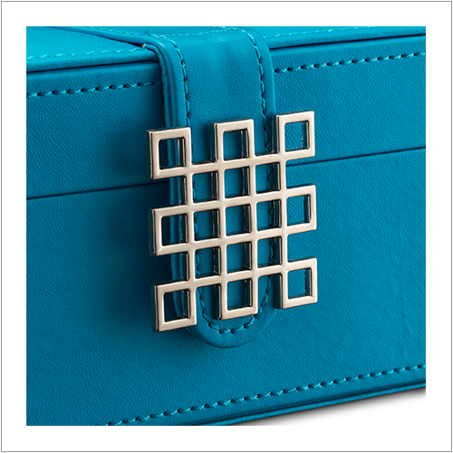 28 Slots Jewelry Organizer Box - 7 Colors Choice