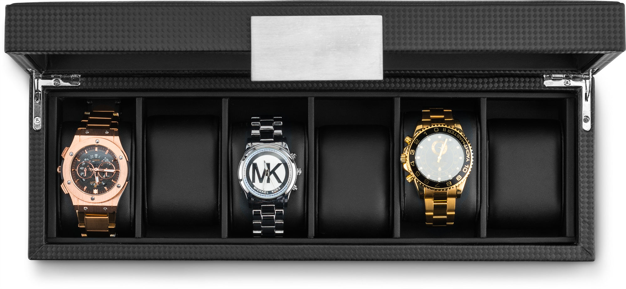 Men's Watch Organizer Box - 6 Slots