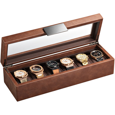 Men's Watch Organizer Box - Compact