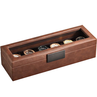 Men's Watch Organizer Box - Compact