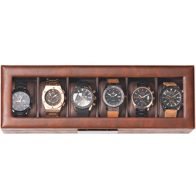 Men's Watch Organizer Box - Compact
