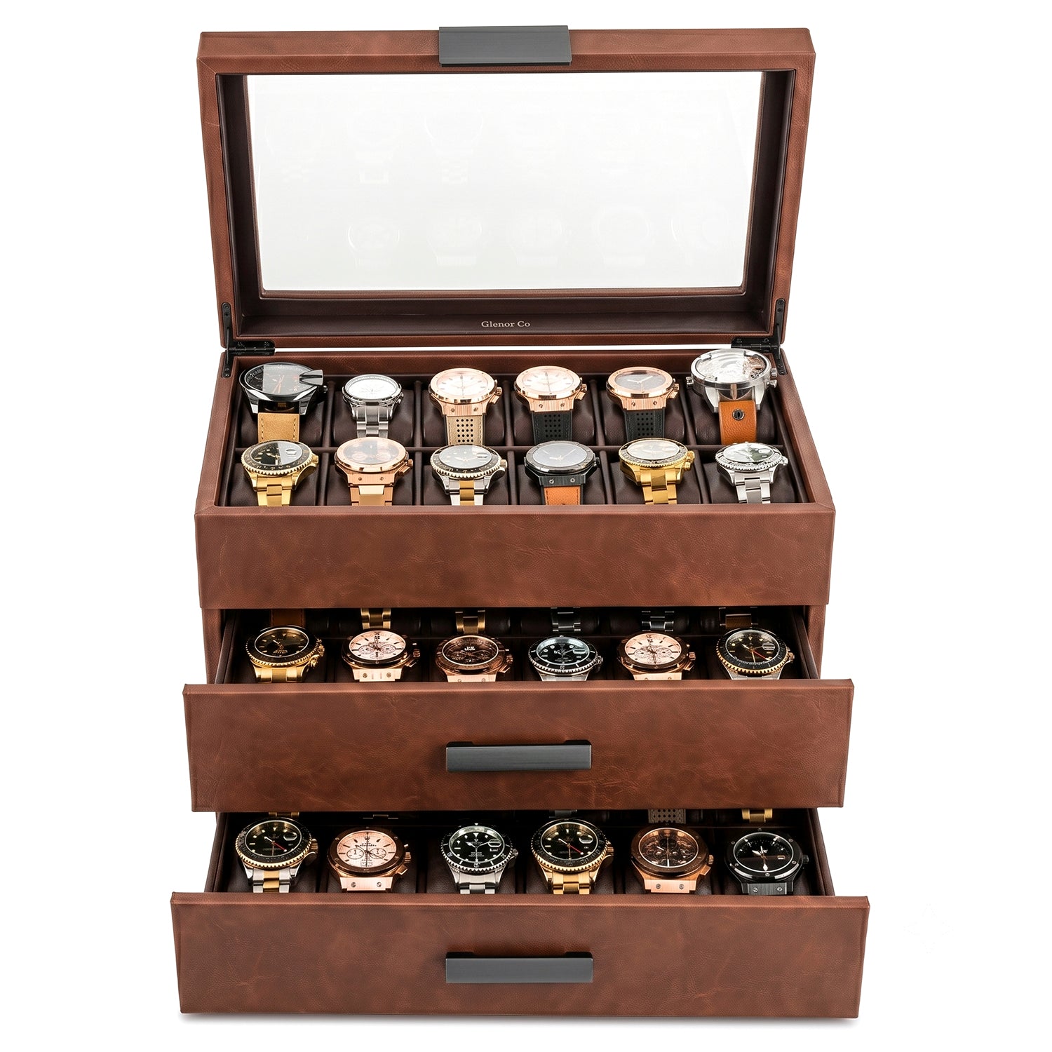 Men's Watch Organizer Box