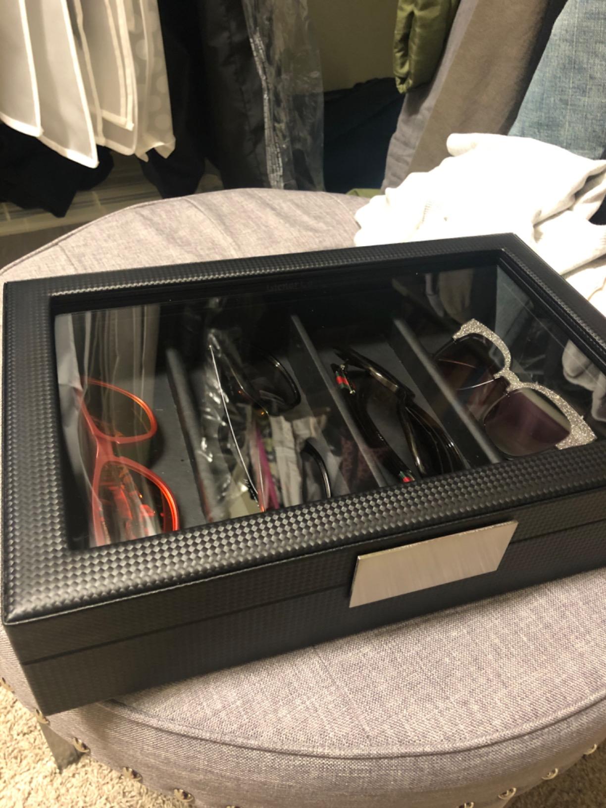 Sunglasses Organizer Box- Display 8 Sunglass – Glenor Co.