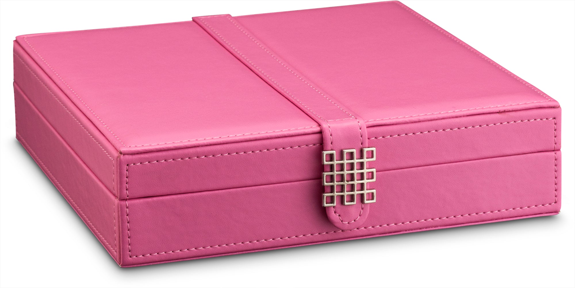 Earring Organizer Box - 25 Slots / Pink
