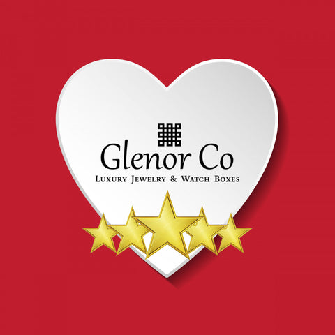 Glenor+GLWB12BK+12+Slot+Carbon+Fiber+Jewelry+Box+for+Men+-+Black for sale  online