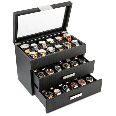 Men's Watch Organizer Box