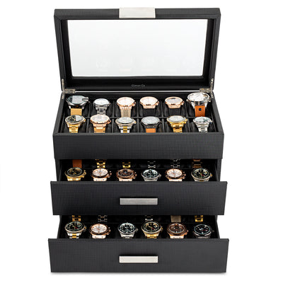 Men's Watch Organizer Box