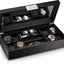 Watch and Sunglass Box with Valet Tray