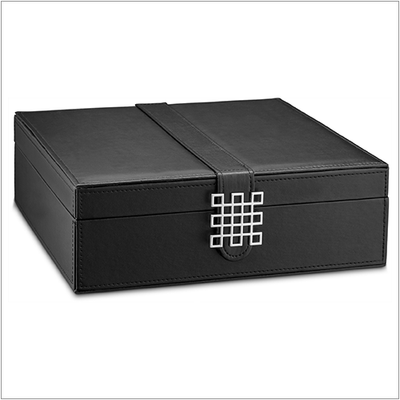 28 Slots Jewelry Organizer Box - 7 Colors Choice