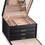 Women's Luxury Bundle - Jewelry Organizer Box + Makeup Organizer Box