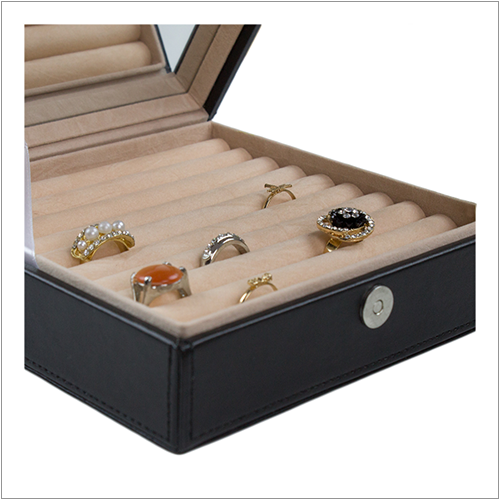 Jewelry Box for Women, Travel Jewelry Organizer Box 2 Layers, Jewlery  Organizer, Personalized Jewelry Storage Box, Ring Storage Holder - Etsy