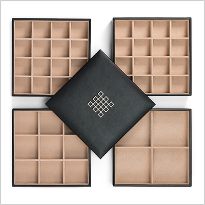 Stackable Jewelry Trays Set