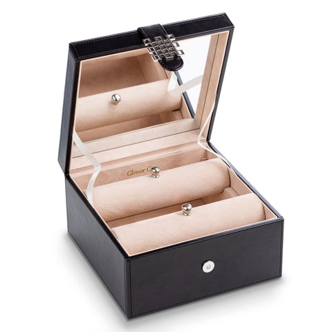 Bracelet Jewelry Box with 2 Removable Rolls