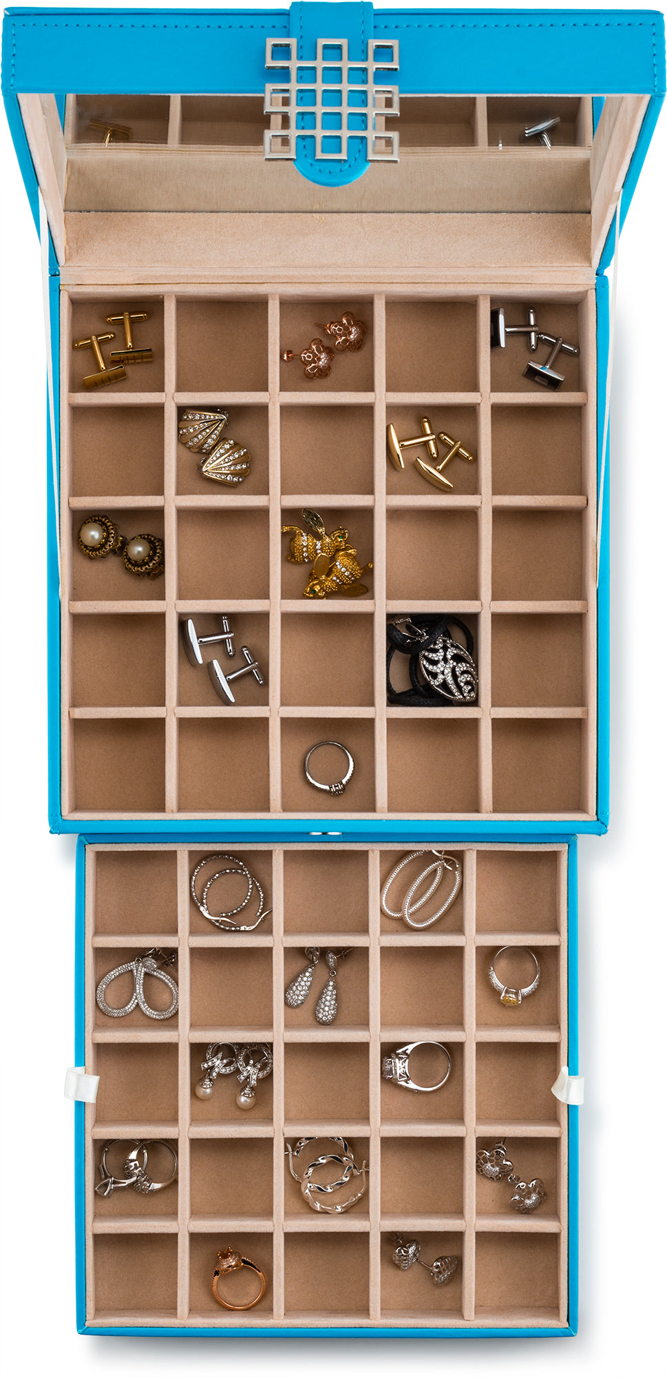 Earring Organizer Box [50 Sections, Choice Of 7 Colors] – Glenor Co.